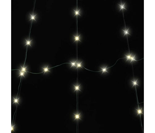 Led Ziemassvētku Koks Su 276 Led Silti Balts 511 Cm Metāla Vidaxl