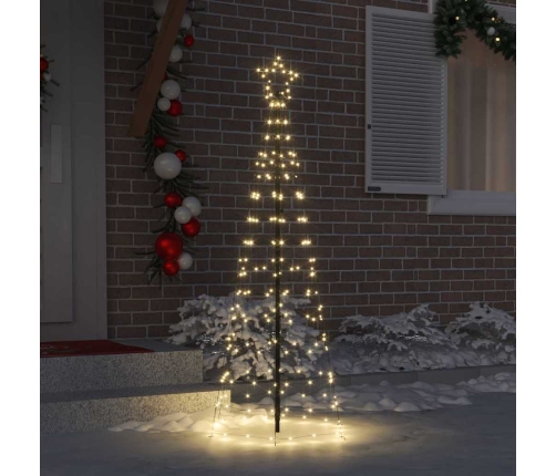 Led Ziemassvētku Koks Su 390 Led Silti Balts 250 Cm Dzelzs Vidaxl