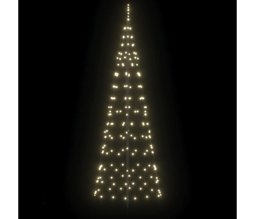 Led Ziemassvētku Koks Su 390 Led Silti Balts 250 Cm Dzelzs Vidaxl