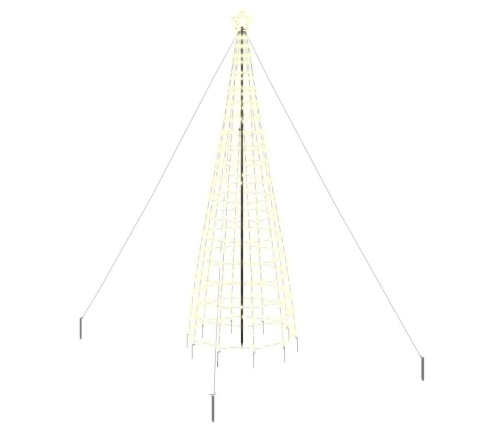 Led Ziemassvētku Koks Su 800 Led Silti Balts 400 Cm Dzelzs Vidaxl