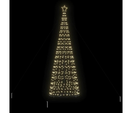 Led Ziemassvētku Koks Su 800 Led Silti Balts 400 Cm Dzelzs Vidaxl