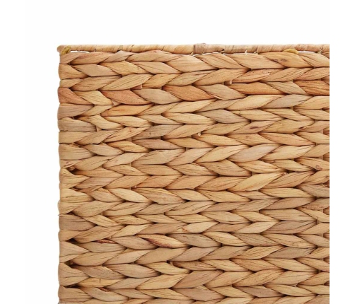 Žurnālu Grozi 2 Pcs Dabiska 39 X 14 X 25 Cm Ūdens Hiacintes Vidaxl