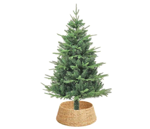 Ziemassvētku Koka Apmale Brūna 60 X 60 X 22 Cm Ūdens Hiacintes Vidaxl