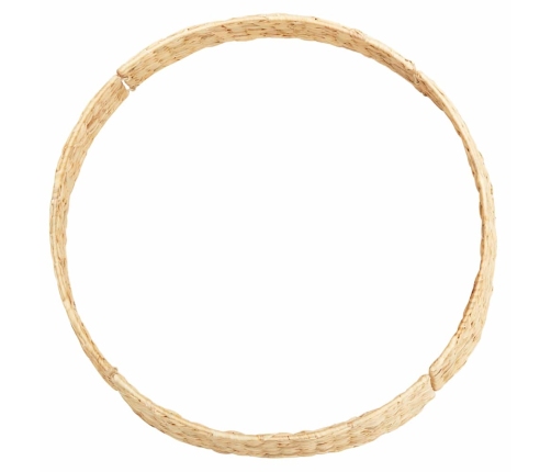 Ziemassvētku Koka Apmale Brūna 60 X 60 X 22 Cm Ūdens Hiacintes Vidaxl