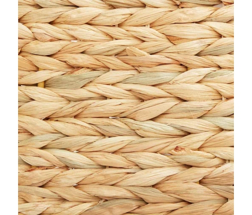 Ziemassvētku Koka Apmale Brūna 90 X 90 X 28 Cm Ūdens Hiacintes Vidaxl