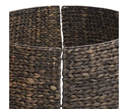 Ziemassvētku Koka Apmale Melna 90 X 90 X 28 Cm Ūdens Hiacintes Vidaxl