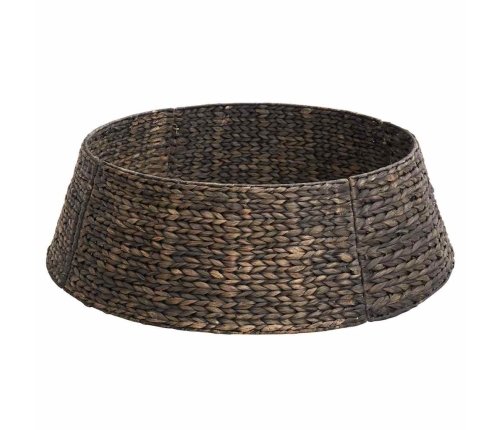 Ziemassvētku Koka Apmale Melna 90 X 90 X 28 Cm Ūdens Hiacintes Vidaxl