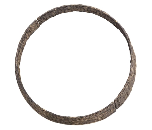 Ziemassvētku Koka Apmale Melna 90 X 90 X 28 Cm Ūdens Hiacintes Vidaxl