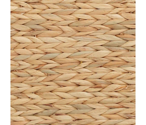 Ziemassvētku Koka Apmale Brūna 50 X 50 X 25 Cm Ūdens Hiacintes Vidaxl