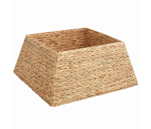 Ziemassvētku Koka Apmale Brūna 60 X 60 X 28 Cm Ūdens Hiacintes Vidaxl