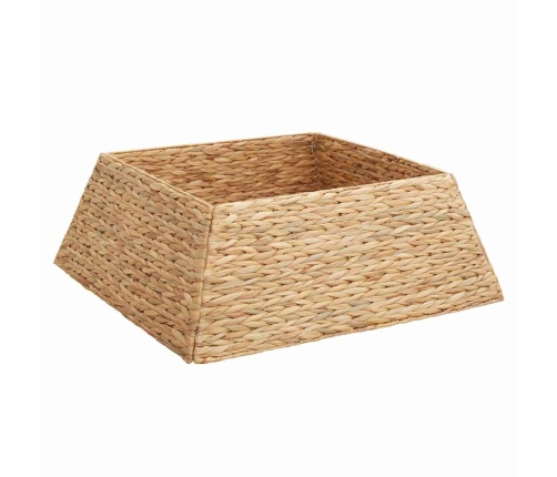 Ziemassvētku Koka Apmale Brūna 70 X 70 X 28 Cm Ūdens Hiacintes Vidaxl