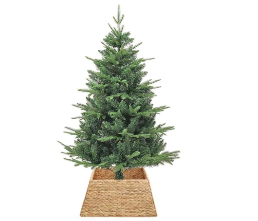 Ziemassvētku Koka Apmale Brūna 70 X 70 X 28 Cm Ūdens Hiacintes Vidaxl