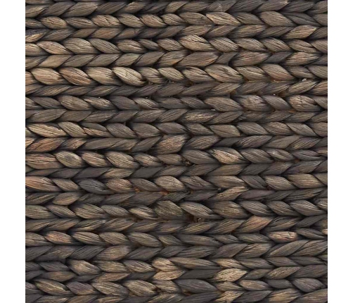 Ziemassvētku Koka Apmale Melna 70 X 70 X 28 Cm Ūdens Hiacintes Vidaxl