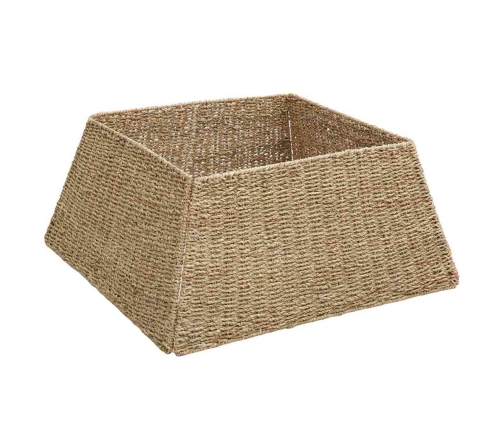 Ziemassvētku Koka Apmale Brūna 60 X 60 X 28 Cm Jūras Zāle Vidaxl