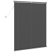 Venēcijas Žalūzija Sudrabaini Pelēks 150 X 110 Cm Pvc Vidaxl