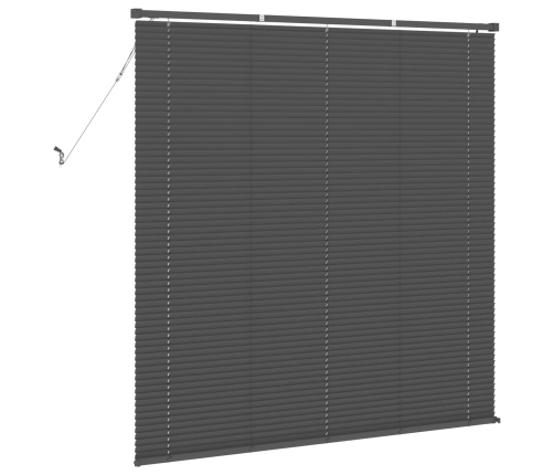 Venēcijas Žalūzija Sudrabaini Pelēks 150 X 130 Cm Pvc Vidaxl