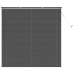 Venēcijas Žalūzija Sudrabaini Pelēks 150 X 140 Cm Pvc Vidaxl