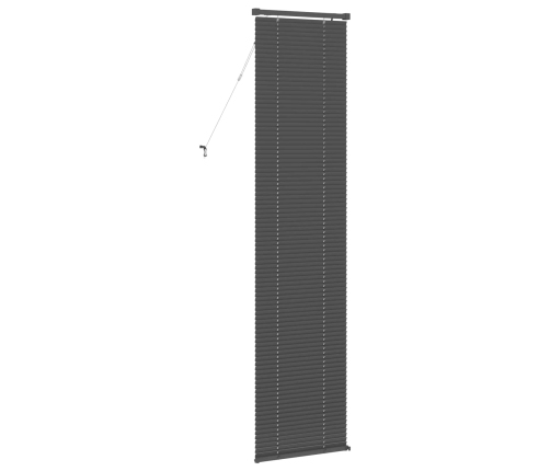 Venēcijas Žalūzija Regulējams Sudrabaini Pelēks 213 X 40 Cm Pvc Vidaxl