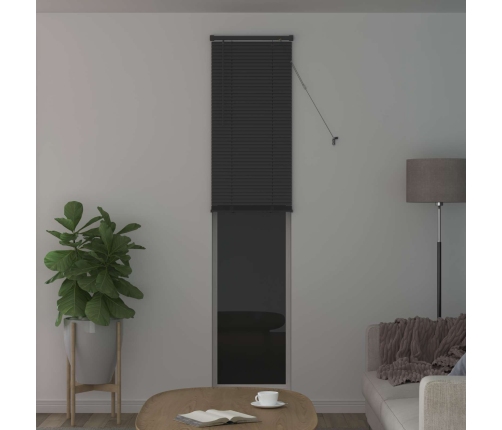 Venēcijas Žalūzija Regulējams Sudrabaini Pelēks 213 X 60 Cm Pvc Vidaxl