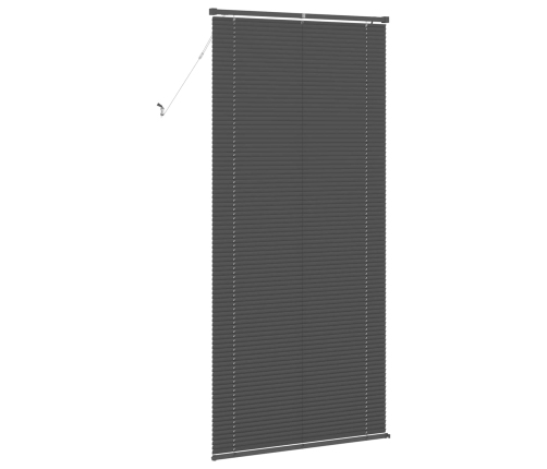 Venēcijas Žalūzija Regulējams Sudrabaini Pelēks 213 X 80 Cm Pvc Vidaxl