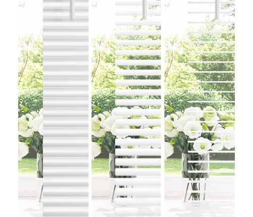 Venēcijas Žalūzija Regulējams Balts 150 X 40 Cm Pvc Vidaxl