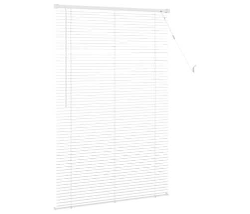Venēcijas Žalūzija Regulējams Balts 150 X 100 Cm Pvc Vidaxl