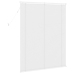 Venēcijas Žalūzija Regulējams Balts 150 X 110 Cm Pvc Vidaxl