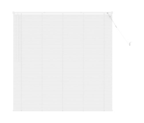 Venēcijas Žalūzija Regulējams Balts 150 X 150 Cm Pvc Vidaxl