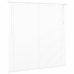 Venēcijas Žalūzija Regulējams Balts 150 X 160 Cm Pvc Vidaxl