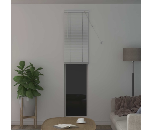 Venēcijas Žalūzija Regulējams Balts 213 X 50 Cm Pvc Vidaxl