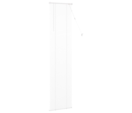 Venēcijas Žalūzija Regulējams Balts 213 X 60 Cm Pvc Vidaxl