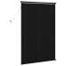 Venēcijas Žalūzija Regulējams Melna 150 X 80 Cm Pvc Vidaxl