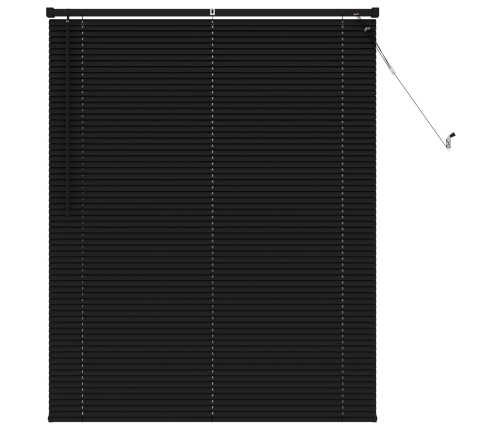Venēcijas Žalūzija Regulējams Melna 150 X 110 Cm Pvc Vidaxl