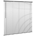 Venēcijas Žalūzija Regulējams Melna 150 X 140 Cm Pvc Vidaxl