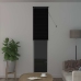Venēcijas Žalūzija Regulējams Melna 213 X 60 Cm Pvc Vidaxl