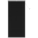 Venēcijas Žalūzija Regulējams Melna 213 X 70 Cm Pvc Vidaxl