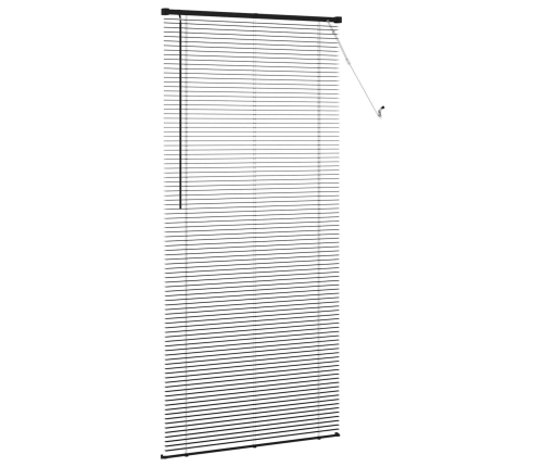 Venēcijas Žalūzija Regulējams Melna 213 X 90 Cm Pvc Vidaxl
