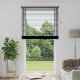 Venēcijas Žalūzija Regulējams Melna 213 X 110 Cm Pvc Vidaxl