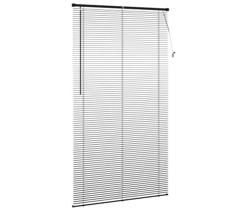 Venēcijas Žalūzija Regulējams Melna 213 X 120 Cm Pvc Vidaxl