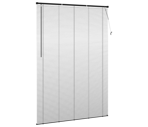 Venēcijas Žalūzija Regulējams Melna 213 X 160 Cm Pvc Vidaxl