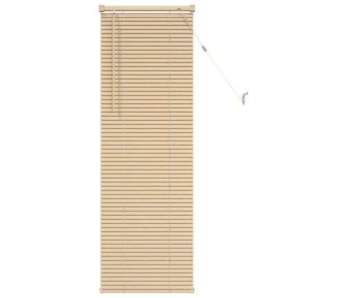 Venēcijas Žalūzija Gaiši Brūna Ar Rakstu 150 X 40 Cm Pvc Vidaxl
