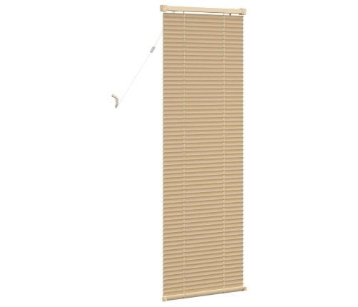 Venēcijas Žalūzija Gaiši Brūna Ar Rakstu 150 X 60 Cm Pvc Vidaxl