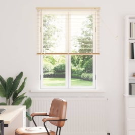 Venēcijas Žalūzija Gaiši Brūna Ar Rakstu 150 X 70 Cm Pvc Vidaxl