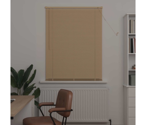Venēcijas Žalūzija Gaiši Brūna Ar Rakstu 150 X 70 Cm Pvc Vidaxl