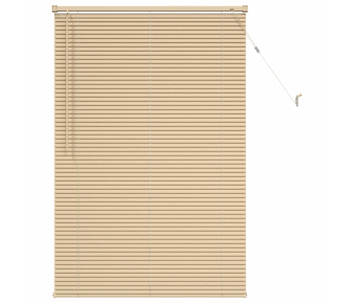 Venēcijas Žalūzija Gaiši Brūna Ar Rakstu 150 X 80 Cm Pvc Vidaxl