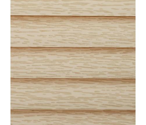 Venēcijas Žalūzija Gaiši Brūna Ar Rakstu 150 X 120 Cm Pvc Vidaxl