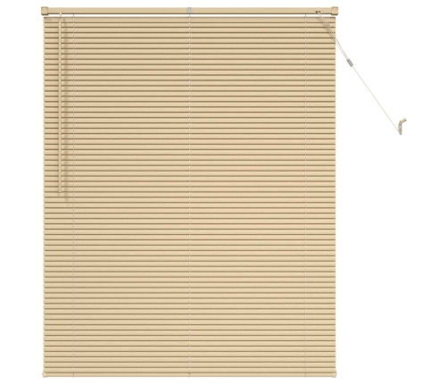 Venēcijas Žalūzija Gaiši Brūna Ar Rakstu 150 X 120 Cm Pvc Vidaxl