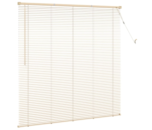 Venēcijas Žalūzija Gaiši Brūna Ar Rakstu 150 X 130 Cm Pvc Vidaxl
