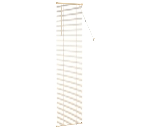 Venēcijas Žalūzija Gaiši Brūna Ar Rakstu 213 X 60 Cm Pvc Vidaxl