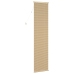 Venēcijas Žalūzija Gaiši Brūna Ar Rakstu 213 X 60 Cm Pvc Vidaxl